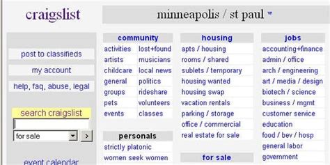 craigslist craigslist minnesota|craigslist minneapolis mn aliens.